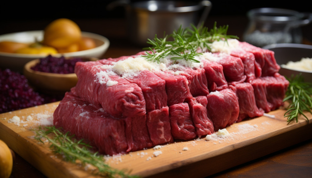 Autre - La préparation de la Brick de viande hachée