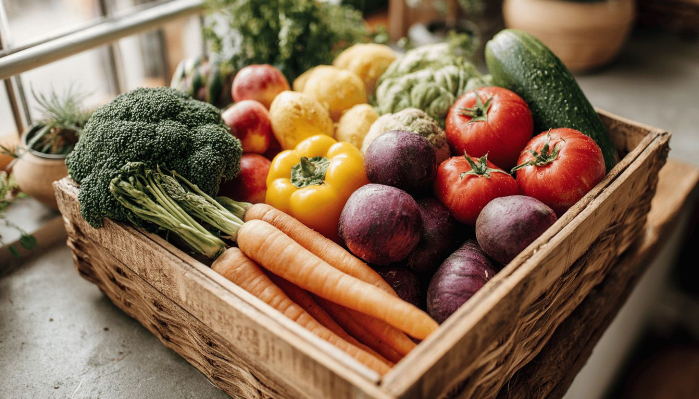 Régime - Super-aliments dans la cuisine quotidienne des options saines pour chaque repas
